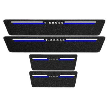 Imagem de Kit Soleira Protetora Porta Premium Blue PVC T-Cross 24 2025 - Jhow Ad