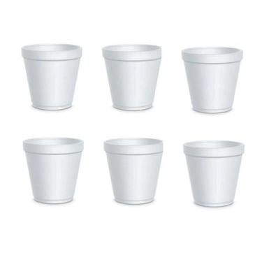 Imagem de 175 Unidades Copo Isopor 120ml Para Café Sopa Chá sorvete - Genérica