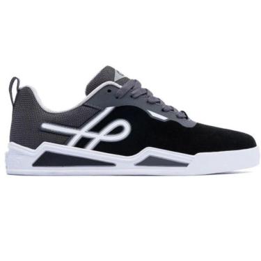 Imagem de Tênis Öus Arquitetonico Essencial Masculino - Preto/Branco/Cinza Escuro-Masculino