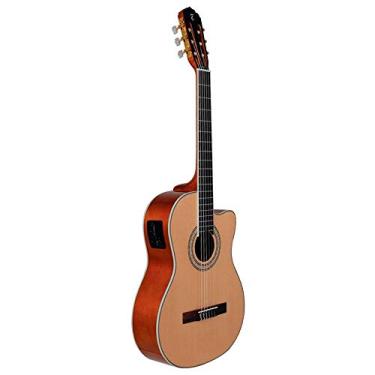 Imagem de Violão eletroacústico Classical cutaway nylon Natural SAN DIEGO EQ America Series Tagima