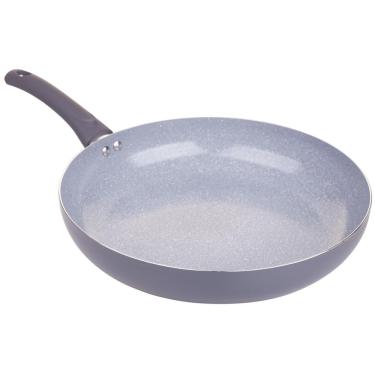 Imagem de Frigideira Revestimento Cerâmica 32cm Cazza Cinza