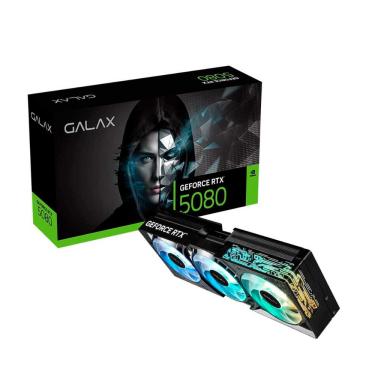 Imagem de GeForce RTX 5080 16GB GDDR7 256bits - Galax - DLSS 4 - ARGB - 1-Click OC - 58NZN6MDBBOC
