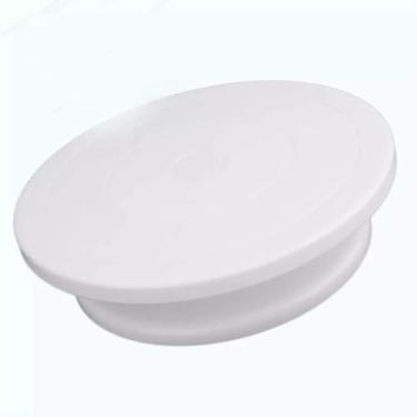 Imagem de Prato Giratório Bailarina Para Confeitar Bolos e Tortas 27,5cm