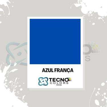 Imagem de Tinta Emborrachada Uso Externo E Interno 18 Litros - TECNO COLORS, Azu