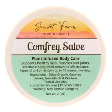 Imagem de Pomada para cuidados com a pele e o corpo Salve Comfrey Herbal Balm 60