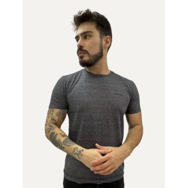 Imagem de Camiseta John John Masculina Slim Oslo Preto Mescla, L/G