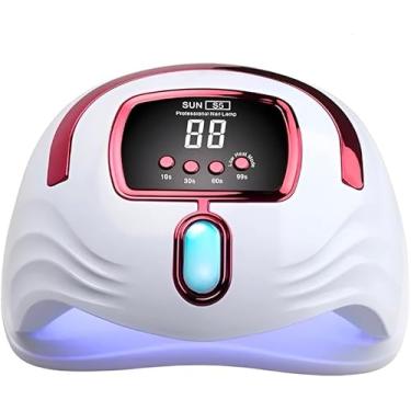 Imagem de Cabine LED/UV Sun S5 para Unhas, 268W, 57 LEDs, Bivolt, com Temporizador, Base Removível, 20x18x8cm