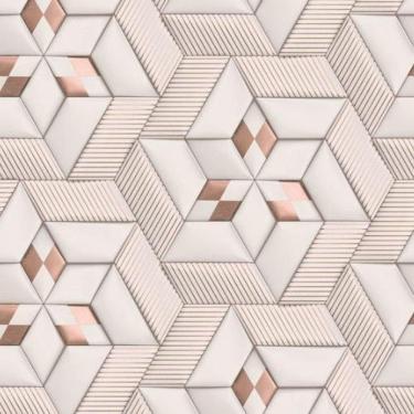 Imagem de Painel De Parede The Wall 2 Geométrico Bege 391782