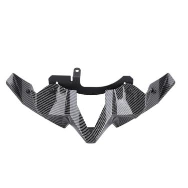 Imagem de Generic Spoiler Força Descendente, Motocicleta de Substituição Direta à Prova de Choques Choques Spoiler Frontal Nu para Z900 2020-2024 (Estilo de fibra de carbono)