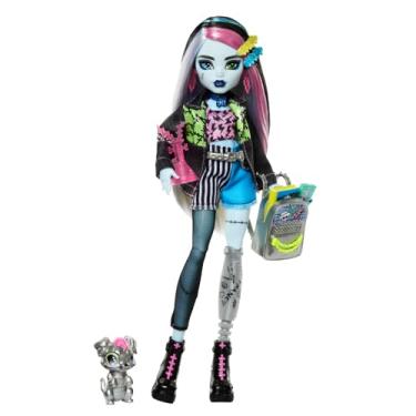 Imagem de Monster High Boneca Frankie Novo Visual para crianças a partir de 4 anos