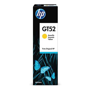 Imagem de Garrafa de Tinta Original Amarela HP GT52 (M0H56AL) Para HP Deskjet 5810, 5820