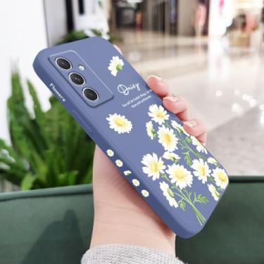 Imagem de Capa de celular Daisys para Samsung Galaxy A55 A35 A25 A15 A05 A05S A54 A34 A24 A14 A04 A04S A04E 4G 5G, azul claro, para A05