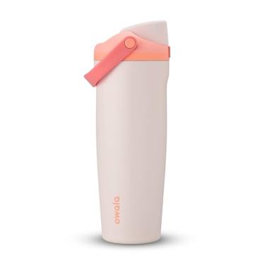 Imagem de Owala FreeSip Sway - Aço inoxidável - 850 g - Orng/Tn (sorvete espumante)