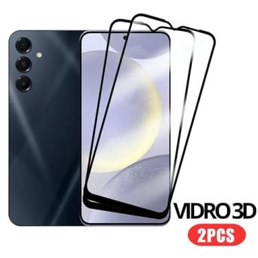Imagem de Kit 2 Películas Para S24 + Capa Capinha Compatível Samsung Galaxy Vidro 3d Anti Impacto