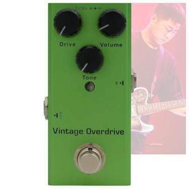 Imagem de Pedal de Efeitos Múltiplos para Guitarra Elétrica,Tons clássicos para todos os tipos de música, há fuzz, delay analógico,overdrive vintage, chorus clássico,etc. opcionais
