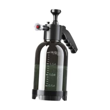 Imagem de Mqetly Bomba de Lavagem de Carro 2L, Pulverizador de Espuma de Pressão Manual, Pulverizador de Sabão, Chuveiro de Mão, 12,8 X 34 Cm, Bico Ajustável para
