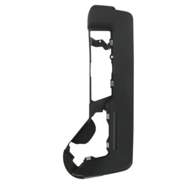 Imagem de TQPONLY Capa de painel de acabamento de assento preto carvão para carro moldura frontal direita compatível com Ford e Lincoln