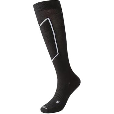 Imagem de Crianças Adolescentes Adulto Respirável Meias De Esgrima Confortáveis Elástico Antiderrapante Resistente Ao Desgaste Meias De Compressão Meias De Desempenho Equipamento De Esg, Black