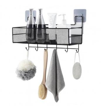 Imagem de Suporte Prateleira Organizador de Shampoo Banheiro Cozinha Multiuso Se