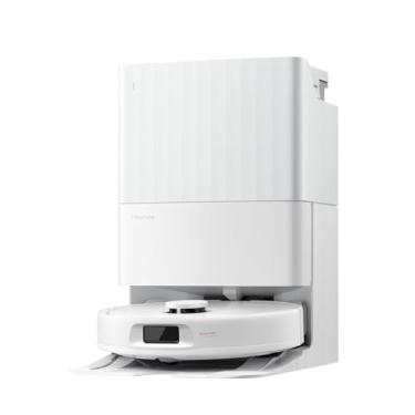 Imagem de 【Grande lançamento】Robô aspirador de pó branco roborock QR 798 | Esfregão giratório | Limpeza e secagem automática | Limpeza profunda