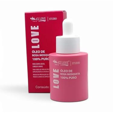 Imagem de Óleo de Rosa Mosqueta 100% Puro, Hidratante Facial e Corporal, 30ml – Max Love