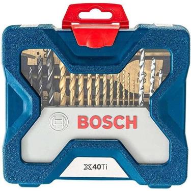 Imagem de Mala Xline 40 Un Com Brocas Titanio Bosch