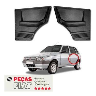 Imagem de Par Forros Da Porta Traseira Fiat Uno 1985-2013
