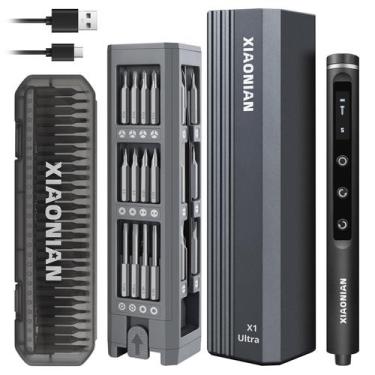 Imagem de Chave de fenda elétrica XIAONIAN 76 em 1 com 5 configurações de torque