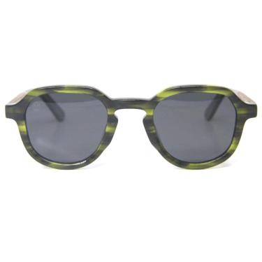 Imagem de Óculos de Sol de Madeira com Acetato Wailea Green