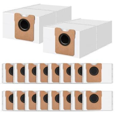 Imagem de Sacos de pó, pacote com 18, 3,2 L para aspirador robô eufy Omni C20 C1