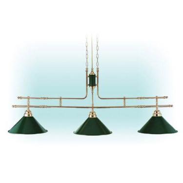 Imagem de Luminária Pendente Mesa de Sinuca Oficial 3 Cúpulas - Tacolândia