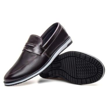Imagem de Sapato Social Masculino Formal Social Sem cadarço Mocassim elegante Cl