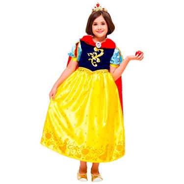 Imagem de Regina 107965.4, Fantasia Princesa Neve Luxo, Multicor