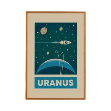 Imagem de Pôster De Arte Impressível De Astronomia Espacial Com Impressão Em Tel