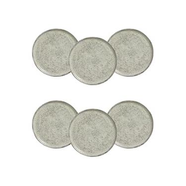 Imagem de Conjunto de Pratos para Pão Porto Brasil Bio Pistache - 6 Peças