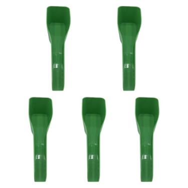 Imagem de predolo Colheres para comedouros de pássaros, suprimentos para bebedouros e comedouros, colheres para alimentação de papagaios para pequenos animais, 5 Unidades