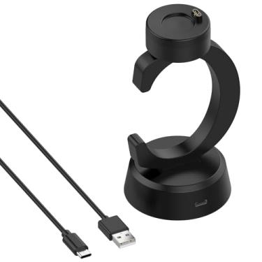 Imagem de LOKEKE Compatível com Garmin Vivoactive 6 USB Charger Stand, base de carregamento USB C de substituição compatível com Garmin Vivoactive 6/5/4