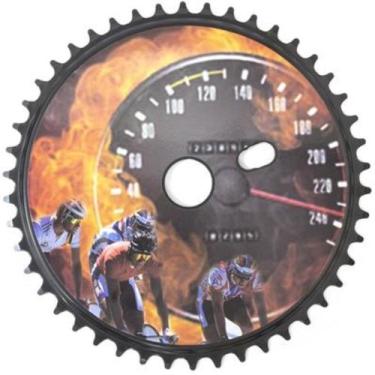 Imagem de Roda Dentada Aço 46D Bicicleta Speed S/Furo Bike Logan