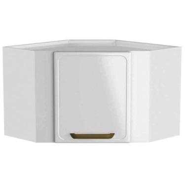 Imagem de Armário Aéreo Cozinha Modulado Bella Canto c/ 1 Porta Branco - Bertolini