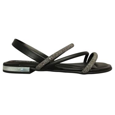 Imagem de Sandália Beira Rio Conforto Strass Brilho Casual 8263.969
