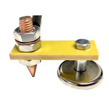 Imagem de Garra Negativa Magnética Solda - Grampo Terra 200A - Imã Cor