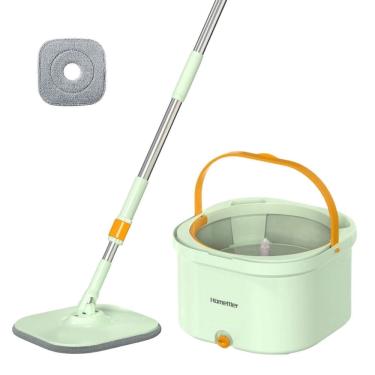 Imagem de Esfregão Mop Giratório com Sistema Duplo Água Limpa e Suja