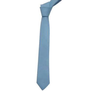 Imagem de Gravata Serenite Semi Slim  Azul - R E R GRAVATAS