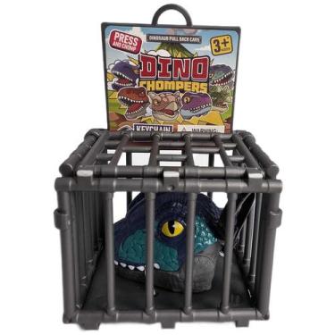 Imagem de Carrinho Fricção Chaveiro Dino Chompers Na Jaula - Soft Import Export,