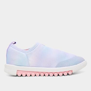 Imagem de Tênis Infantil Bibi Roller Menina, Verde, Rosa, 29