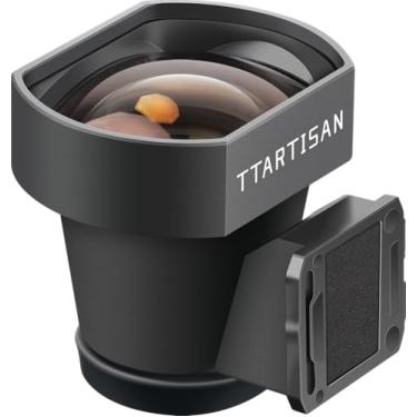 Imagem de TTARTISAN Visor de 35 mm, compacto e portátil, suporte de sapata fria, multi-revestimento óptico, visor de câmera de alta transmissão de luz, compatível com câmera Rangefinder Leica M Mount