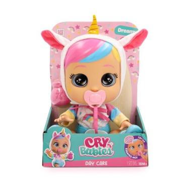 Imagem de Boneca Cry Babies Day Care Dreamy - BR2461 - Multikids, Branco