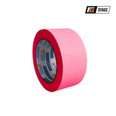 Imagem de Fita crepe rosa fluorescente 48mm x 50m - no-brand