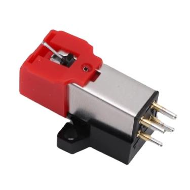 Imagem de GOWENIC Substituição do Cartucho AT91R para LP3 No LP60 No PL300 Record Players, Cartucho de Fonógrafo de ímã Duplo Em Movimento Com Diamante, para Toca -discos de DJ e Fonógrafos