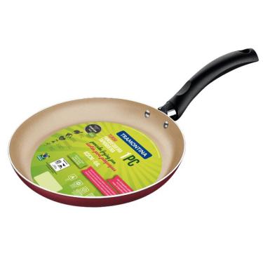 Imagem de Panquequeira Alumínio 22 cm Turim Vermelha